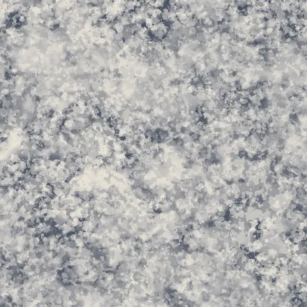 Grains of mixed sizes.