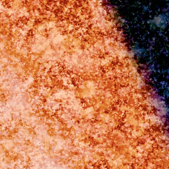 The same grains, softer.
