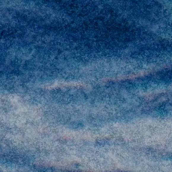Film grain, closer, with visible structure.